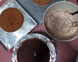 Foto langkah ke 10 dari resep Resep Black forest lembut & butter cream yg lembut n creamy.