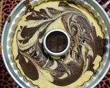 Foto langkah ke 6 dari resep 13. Bolu Agar-Agar Marbel.