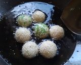 Foto langkah ke 8 dari resep Onde2 kopong,kokoh,lembut.