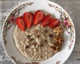 Hình bước làm 2 của món Yến mạch mix hạt và trái cây