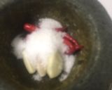 Gambar langkah 6 resipi Ayam Tiram Thai.