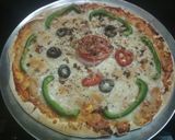 वेजिटेबल पिज़्ज़ा (Vegetable pizza recipe in Hindi) रेसिपी चरण 4 फोटो