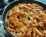 A picture of step 6 of Itallian red sauce cheese pasta 🍝 masala.
