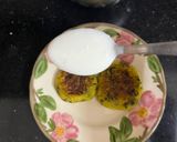 A picture of step 8 of Sweet Potato 🍠 & Barley Flour Stuff Roti (Tikki Chaat From Left Over Stuffing).