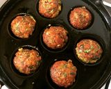 A picture of step 4 of Dal Palak Paniyaram.