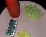 A picture of step 1 of Paneer bhurji wrap.