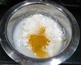 Hình bước làm 1 của món Bánh Khoái Miền Trung