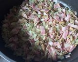 Foto del paso 4 de la receta Tallarines gourmet a la carbonara 🥓🍄🥛🧀🥚