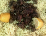 صورة لخطوة 4 من وصفة أرز باللحم المشوي