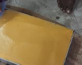 நெய் மைசூர் பாகு(ghee mysorepak recipe in tamil) ரெசிபி ஸ்டேப் 8 புகைப்படம்