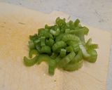 A picture of step 2 of Cheesy Leek Soup.