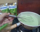 Foto langkah ke 2 dari resep Stup Pudding Matcha.