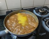 A picture of step 5 of Jackfruit jam.