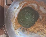 A picture of step 6 of Corn Palak.