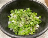 A picture of step 3 of Pineapple Salsa Pork Tacos.