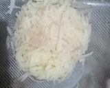 Foto del paso 3 de la receta: Filete de róbalo en cama de hash brown bañado en mi salsa básica