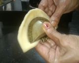 A picture of step 3 of Dry Coconut Gujiya.