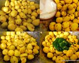 A picture of step 2 of Chutneywale Chote Aloo or Baby Potatoes.