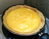 Foto langkah ke 3 dari resep Pie susu teflon.