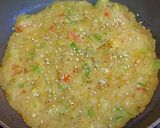 A picture of step 4 of Leftover Poha chilla With Fresh Veggies.
