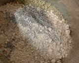 A picture of step 3 of Jaggery laddo.