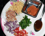 नूडल्स भेळ (noodles bhel recipe in marathi) रेसिपी स्टेप 2 फोटो 