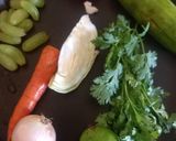 A picture of step 1 of Summer salad.