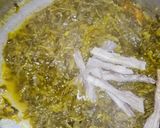 A picture of step 4 of Methi sabzi.