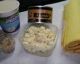 Foto del paso 1 de la receta: Pionono de roquefort con anana (y varias ideas más para hacer)