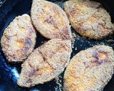 A picture of step 4 of Surmai fish fry.