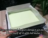 Foto langkah ke 5 dari resep Resep Pandan Sponge Cake (Selembut kapas).
