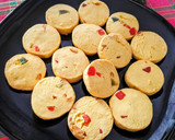ট্যুটি ফ্রুটি কুকিজ (tutti frutti cookies recipe in Bengali) রেসিপি ধাপ - 5 ছবি