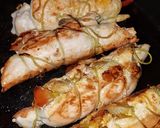 Foto del paso 3 de la receta: Arrolladitos de Pollo relleno con Verduras