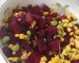 Foto del paso 8 de la receta: Ensalada de beterraga y choclo!!