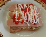 Foto langkah ke 1 dari resep Sandwich Roti Tawar Gandum.