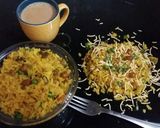 मटर पोहा(mutter poha recipe in hindi) रेसिपी चरण 4 फोटो