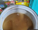 Foto langkah ke 2 dari resep Puding capucino cincau kurma.