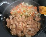 A picture of step 2 of Fried rice.