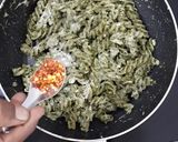 A picture of step 6 of Mint Mayonnaise Pasta.