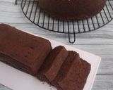 Foto langkah ke 7 dari resep Chocolate Sponge Cake Kukus (base cake ultah).