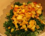 A picture of step 3 of 5-Ingredient Peach Parsley Celery Salad (Fat-Free).