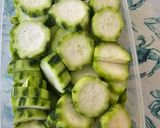 A picture of step 2 of Zuccini in Insta Pot.