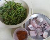 แกงส้มผักกระเฉด ปลากระพง วิธีทำสูตร 1 รูป