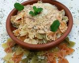 Foto del paso 8 de la receta Macarrones con salsa rosa