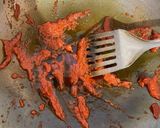 Foto langkah ke 7 dari resep Keripik Singkong Balado.