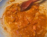 A picture of step 2 of Mix veg with meat #eattherainbow.