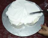 Heart shape cake with cocktail filling recipe step 7 photo