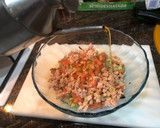 Foto del paso 6 de la receta: Barquitas integrales con ensalada y huevo poché en Lékué