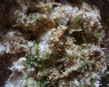A picture of step 2 of Mooli ka paratha / Radish paratha.