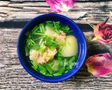Hình bước làm 3 của món Canh Khoai Từ Nấu Tôm